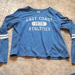 SO Blue East Coast Athletics Shirt